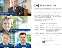 Wirtschaftsjunioren Berlin - Flyer