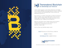 Wirtschaftsjunioren Berlin - Flyer