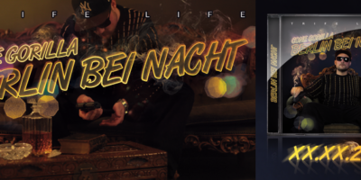 Cone Gorilla - Werbebanner für BBN Tonträger